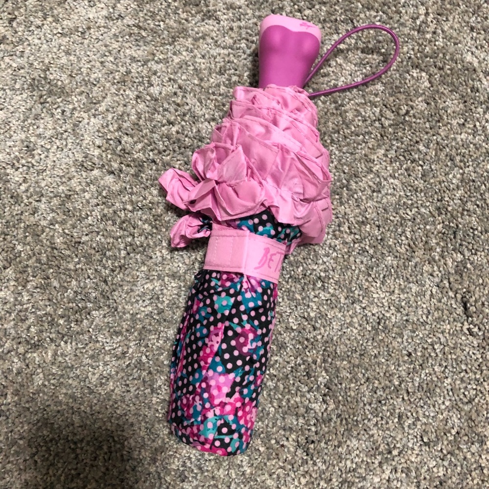 Betsy Johnson ruffle umbrella